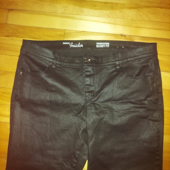 Smartset Insider Premium Denim Skinny Fit Coated Jeans size 33 - Picture 7 of 11